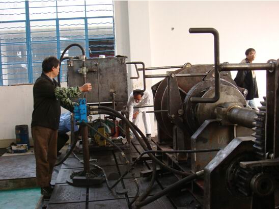 CCS验船师到公司指导生产